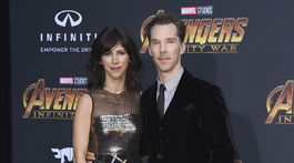 Herec Benedict Cumberbatch (predstaviteľ Doktora Strangea) a jeho manželka Sophie Hunter.