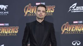 Herec Sebastian Stan z pôvodného tímu Avengers nechýbal na premiére. 