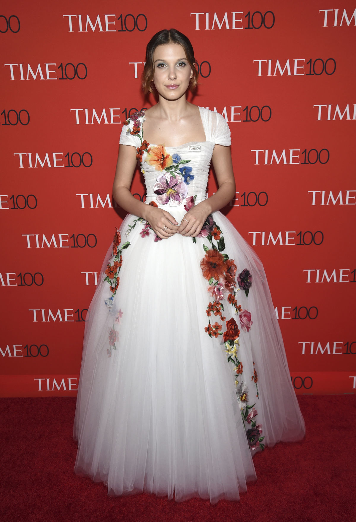 Herečka Millie Bobby Brown na párty Time 100...