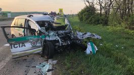 Tragická nehoda pri Galante si vyžiadala život 31-ročného policajta