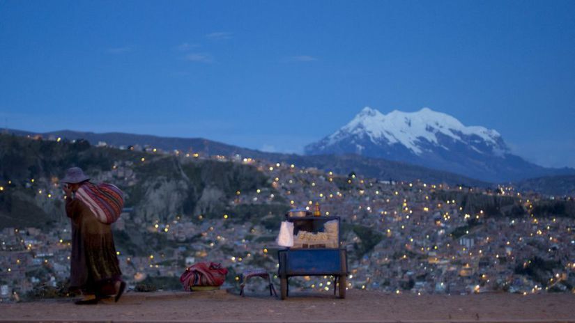 Bolívia, hory, La Paz