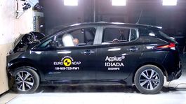 Euro NCAP: Nissan Leaf má päť hviezd. A podľa nových pravidiel