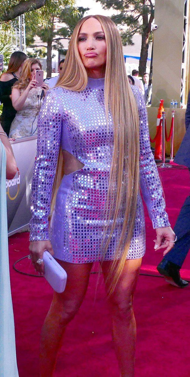 Jennifer Lopez počas vyhlásenia cien Latin...