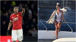 FOTO: Mourinho na neho kričí, ona ho utešuje. Martial má doma blondínu