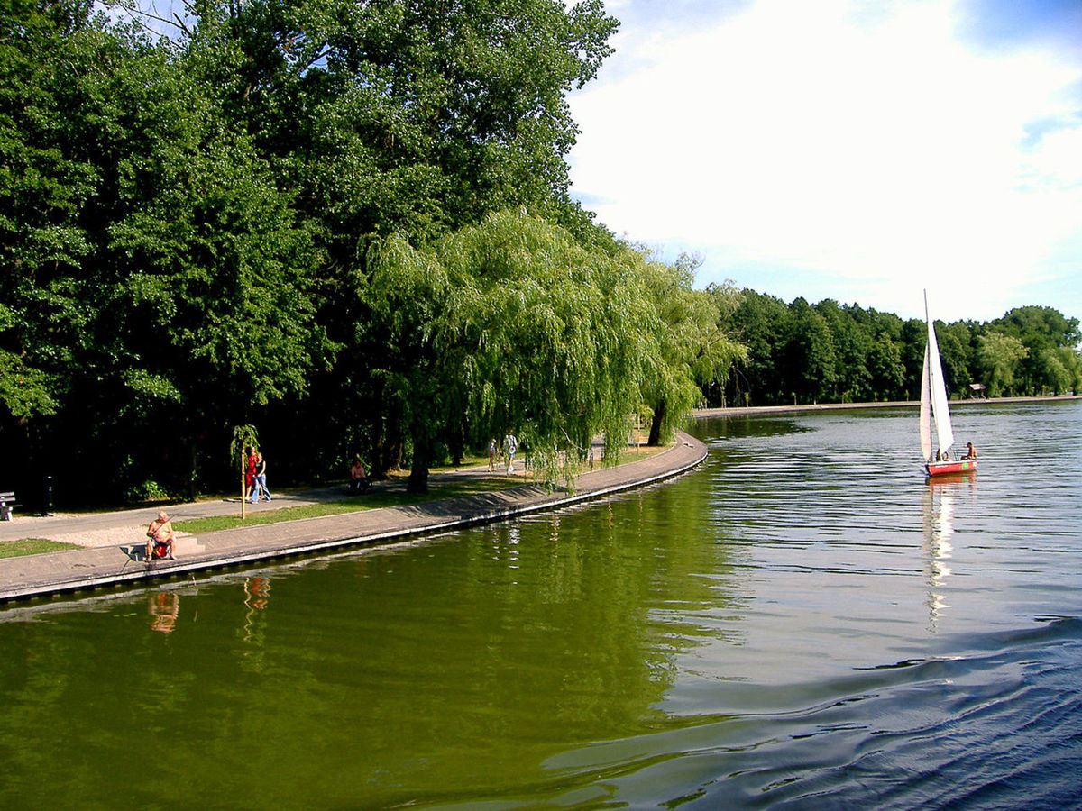 Augustowský prieplav v Augustowe.