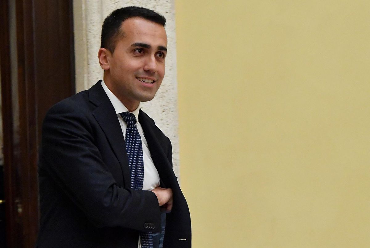 Líder Hnutia piatich hviezd Luigi Di Maio.