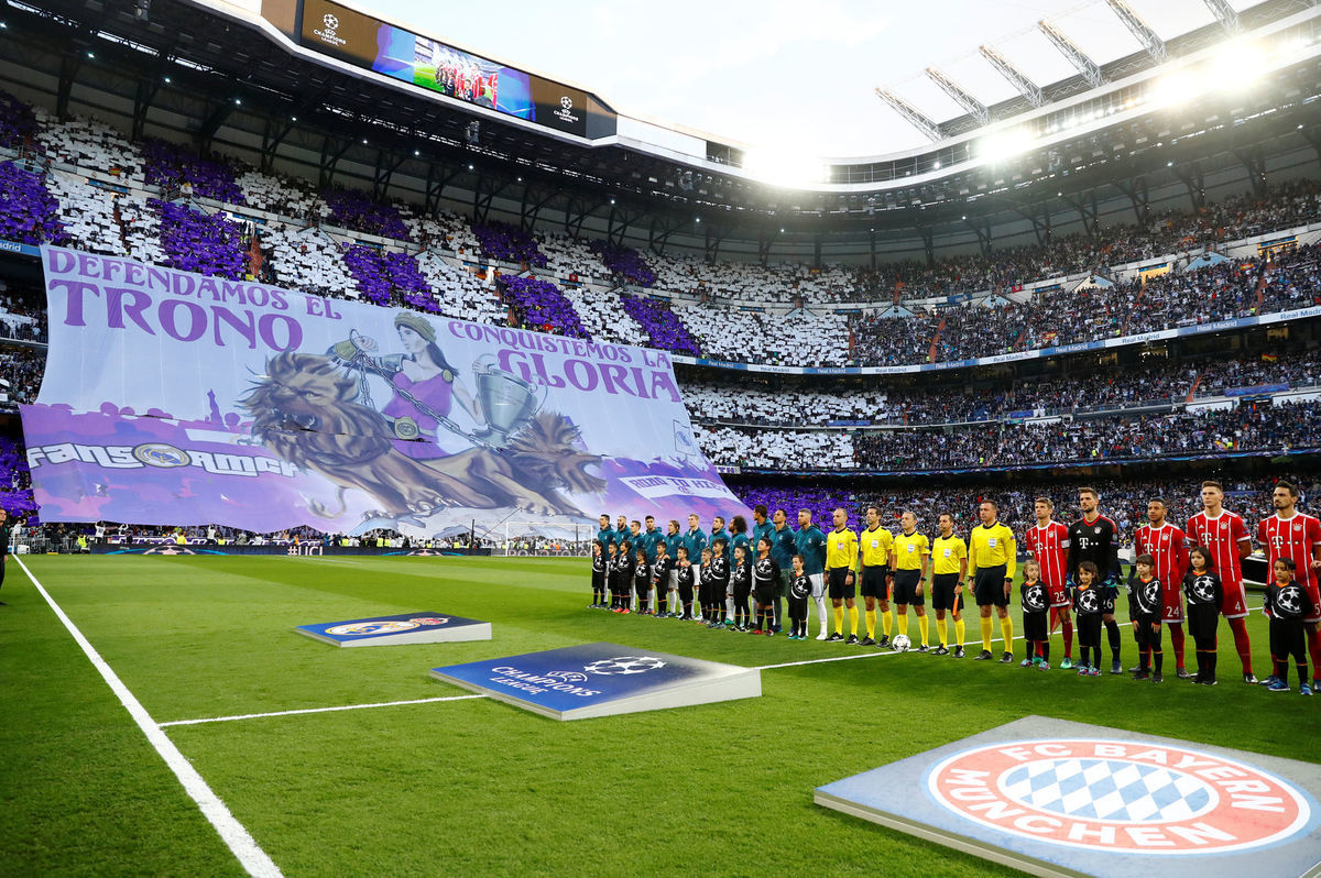 Futbalisti Bayernu Mníchov a Realu Madrid pred...