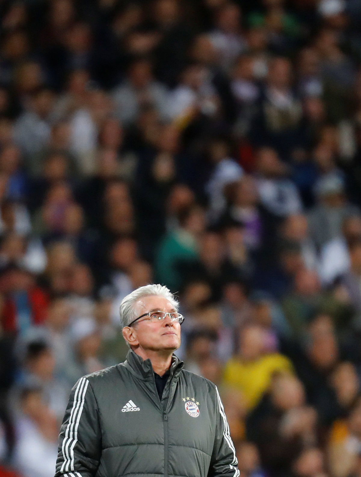 Jupp Heynckes na štadióne San Bernabeu.