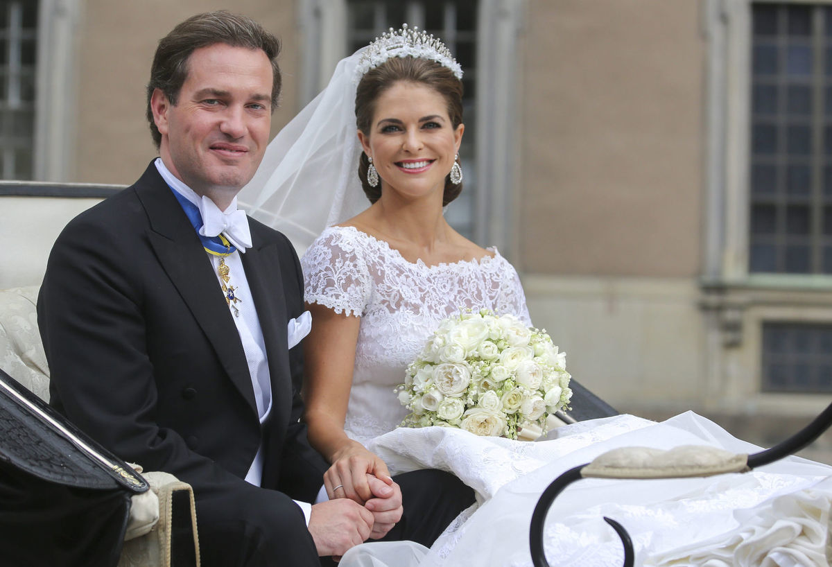 Svadba švédskej princeznej Madeleine a...