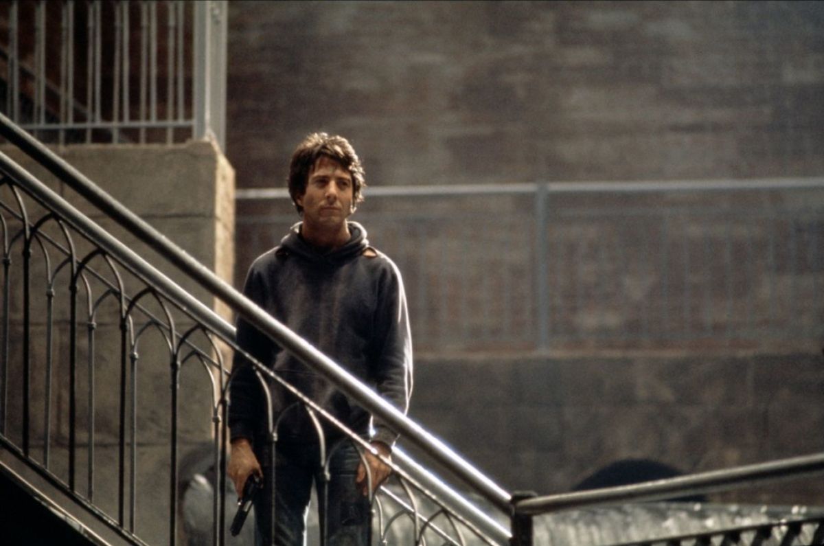 Dustin Hoffman vo filme maratónec.