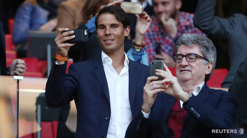 Svetová tenisová jednotka Rafael Nadal pred...