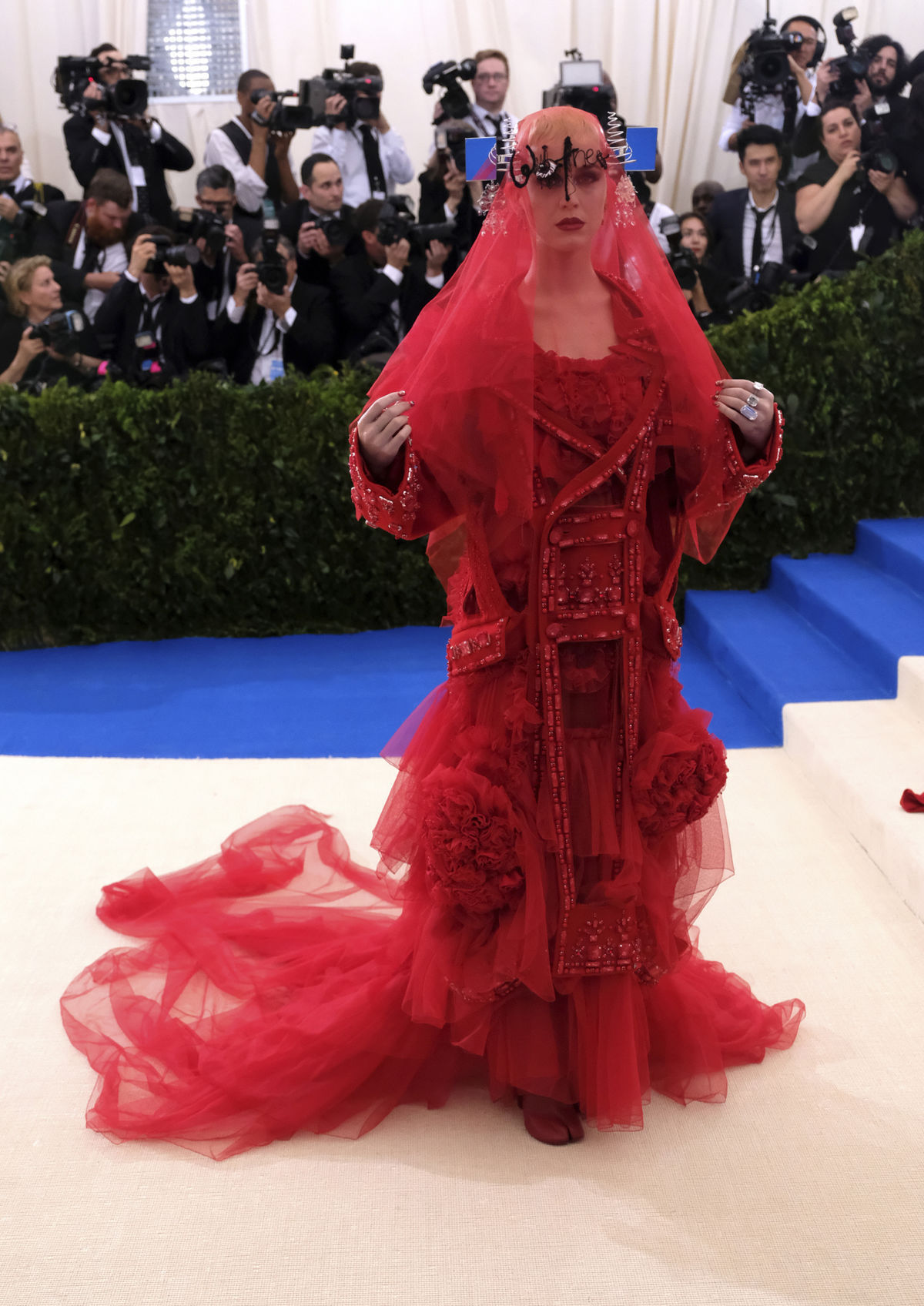 Speváčka Katy Perry na MET Gala, ktorej témou...
