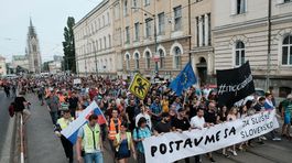 Protest za Slušné Slovensko Za slušné Slovensko - Predvečer svadby, Bratislava 4.5.2018.