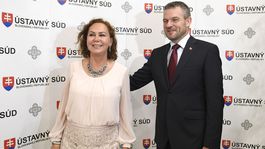 Pellegrini a Macejková hovorili o  voľbe sudcov Ústavného súdu