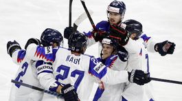 Slovensko, radosť, gól, hokej