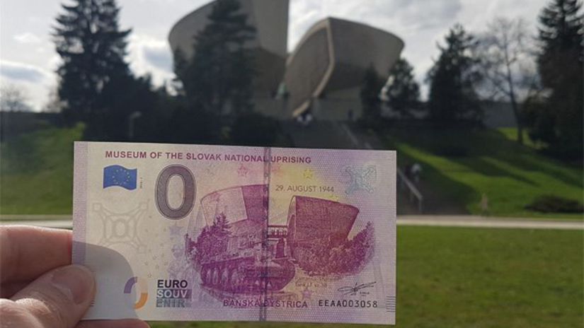 nulová eurobankovka