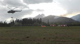 V Tatrách znovu horí, hasiči sa museli vrátiť do Kežmarských Žľabov