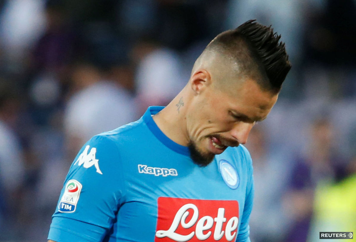 Sklamaný Marek Hamšík.