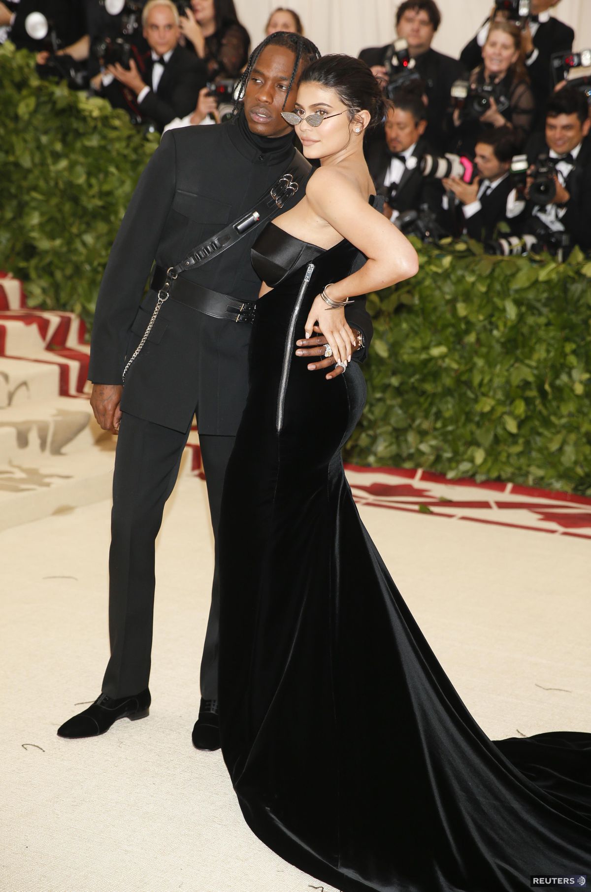 Kylie Jenner v kreácii Alexander Wang. Na...