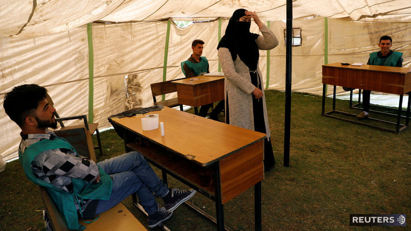 Afganistan voľby centrum registrácie