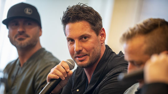 Václav Jelínek - člen kapely Lunetic. 