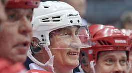 Rusko Putin prezident hokej