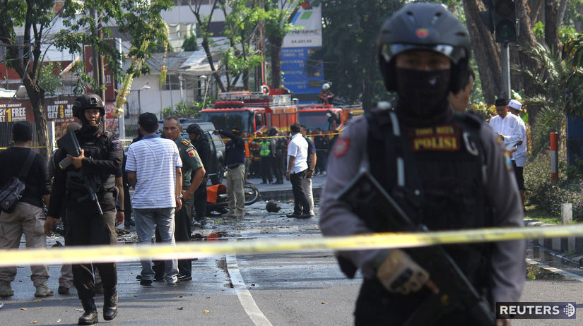 Indonézia bombový útok kostoly