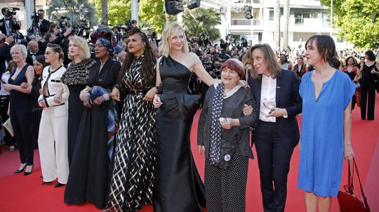 Zľava: Členky festivalovej poroty Kristen...