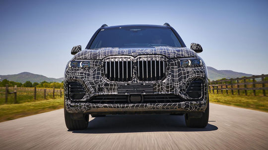BMW X7 - maskované 2018