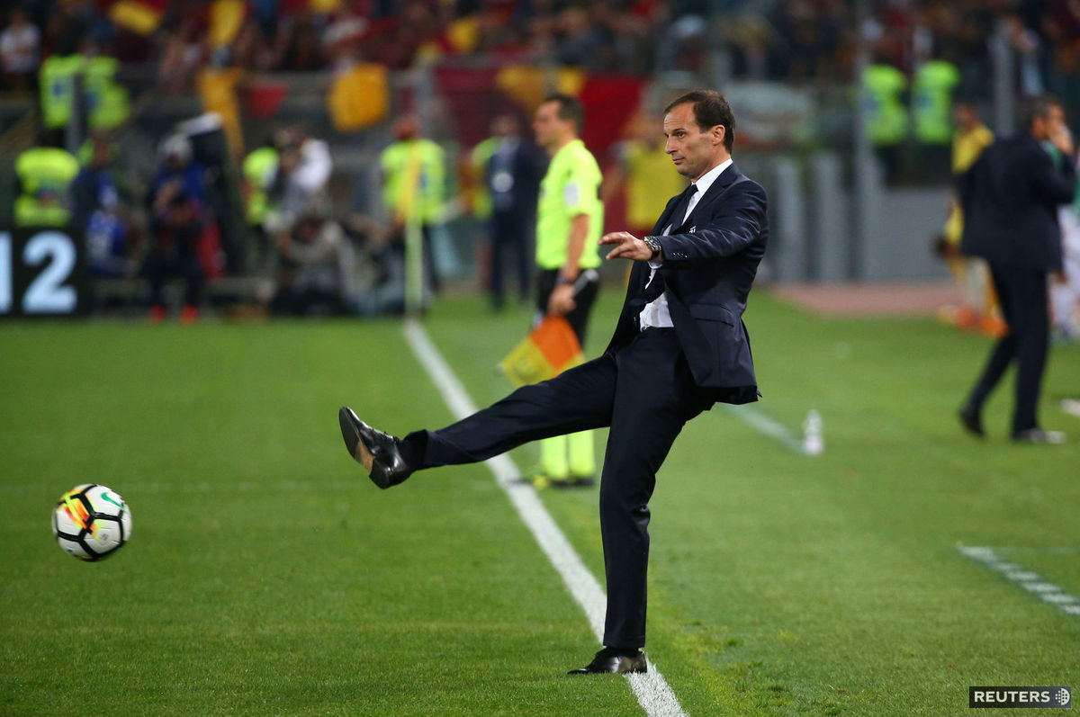 Tréner Juventusu Massimiliano Allegri.