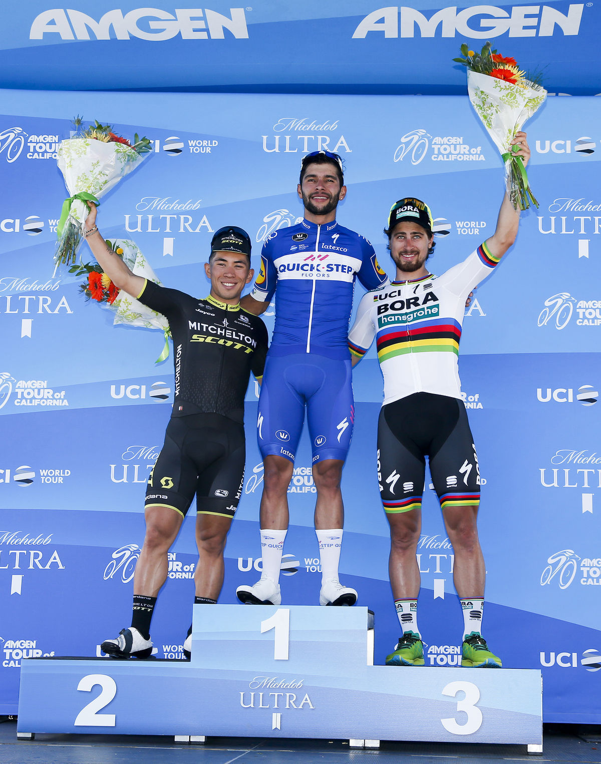 Druhý Caleb Ewan, víťazný Fernando Gaviria a...