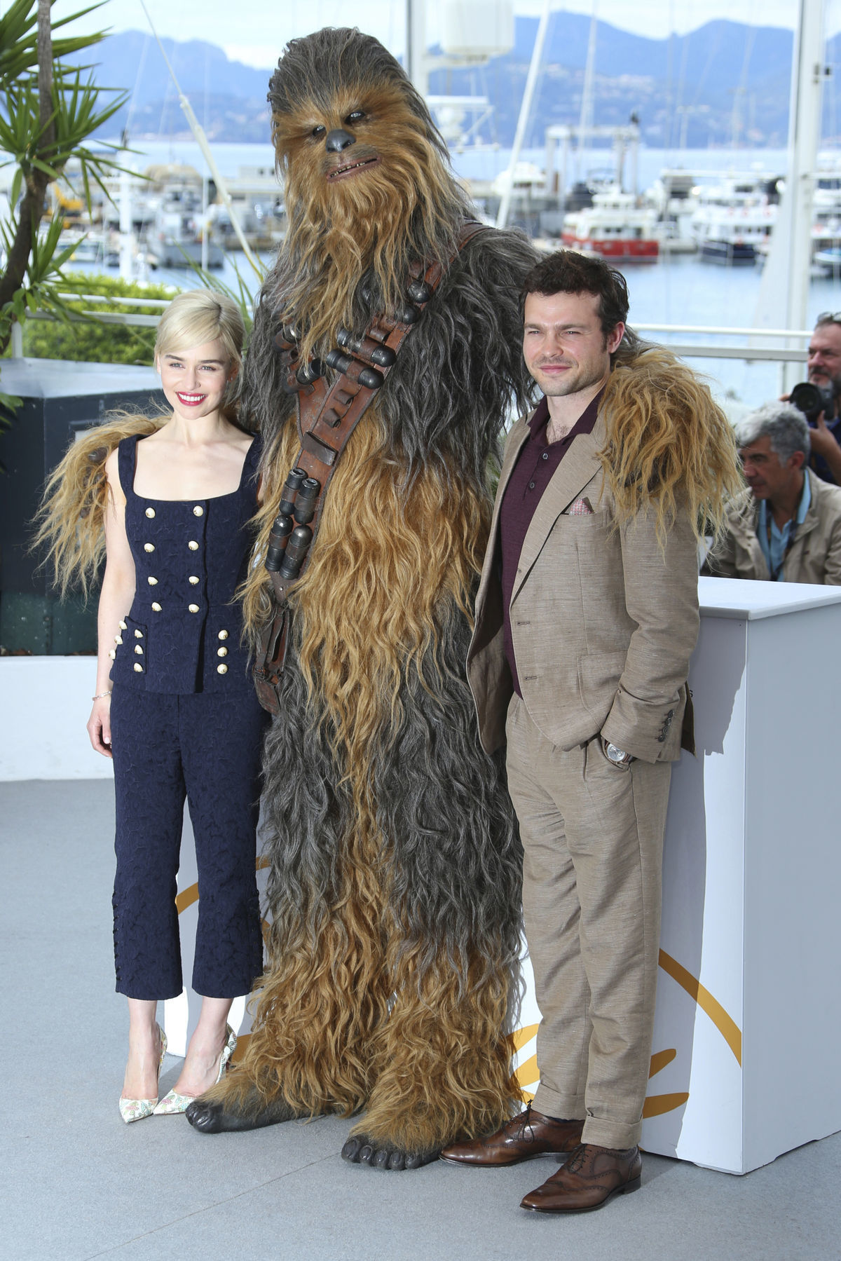 Herec Alden Ehrenreich, herečka Emilia Clarke...
