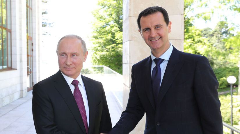 Rusko Sýria Putin Asad Soči
