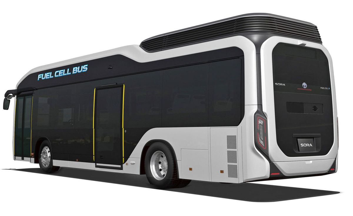 Techniku si autobus Sora požičal z vodíkového...