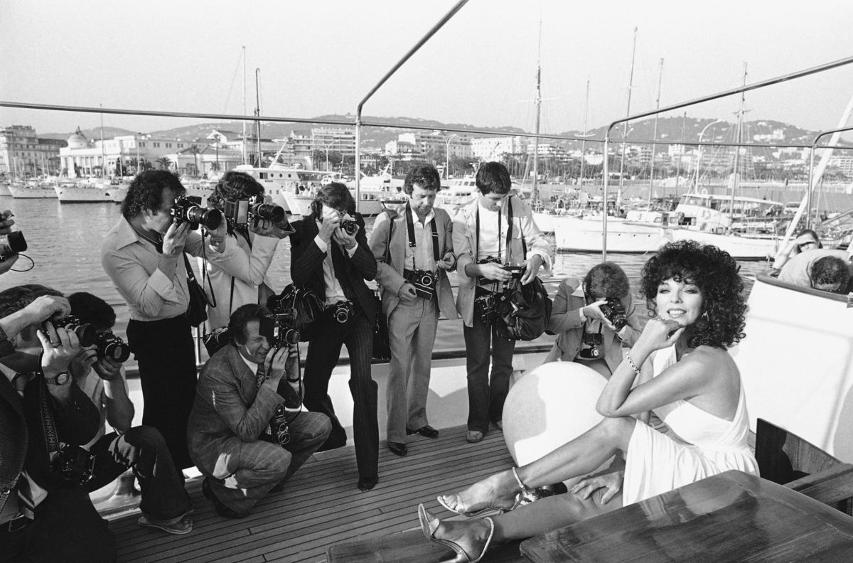 Joan Collins v roku 1979 na filmovom festivale...