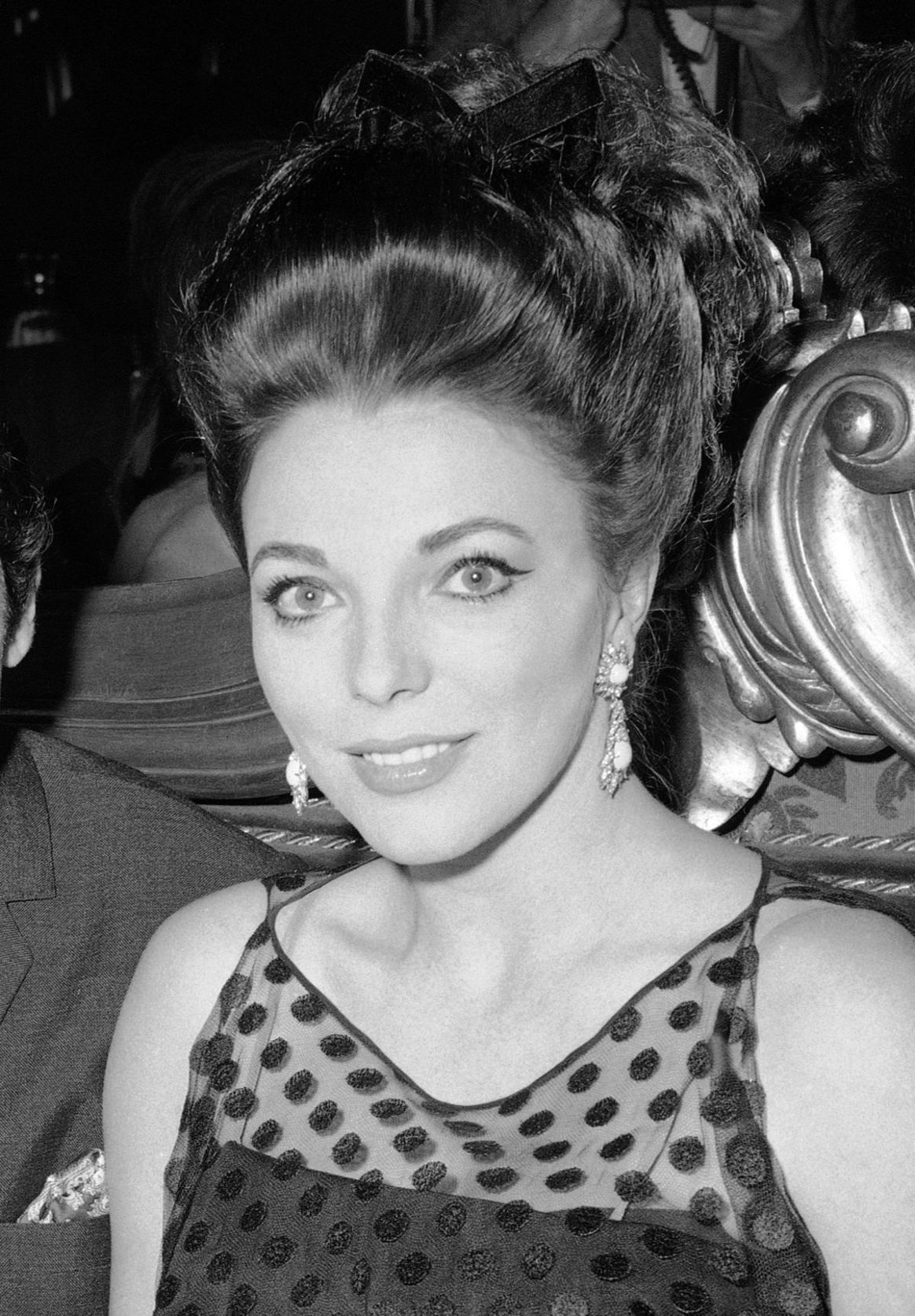 Joan Collins na zábere z roku 1963 v New Yorku.