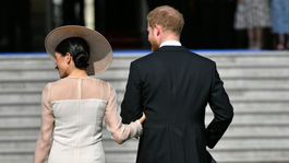 Britský princ Harry s manželkou Meghan