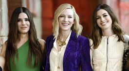 Sandra Bullock, Cate Blanchett a Anne Hathaway 