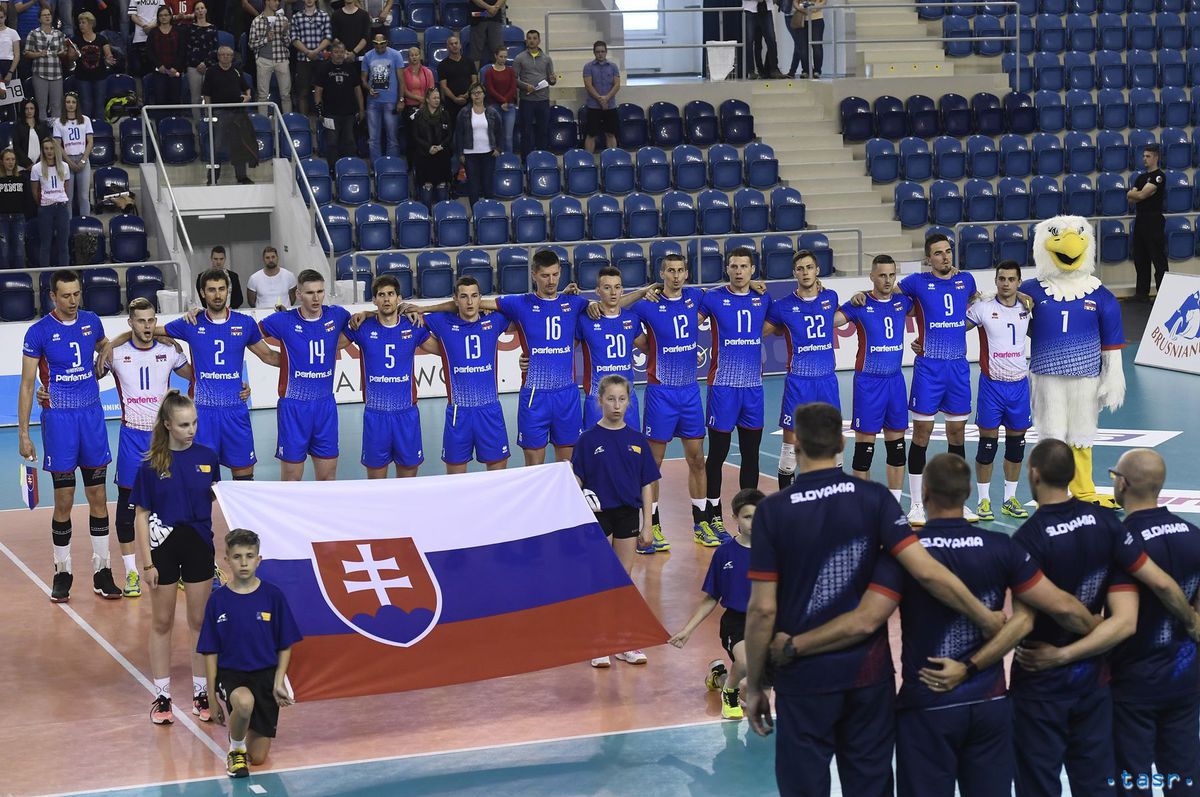 Slovenská volejbalová reprezentácie pred...