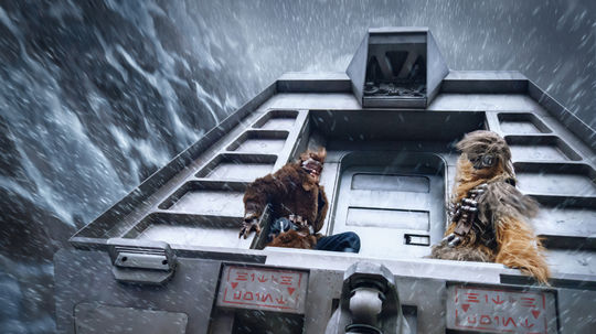 Záber z filmu Solo: A Star Wars Story.