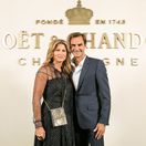 Roger Federer a jeho manželka Mirka Federer