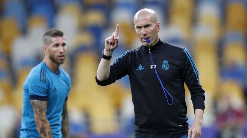 Španielsko Futbal Real Madrid Zidane tréner koniec
