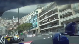 VIDEO: Niečo také v televízii neuvidíte. V Monaku mal pretekár kameru v prilbe 