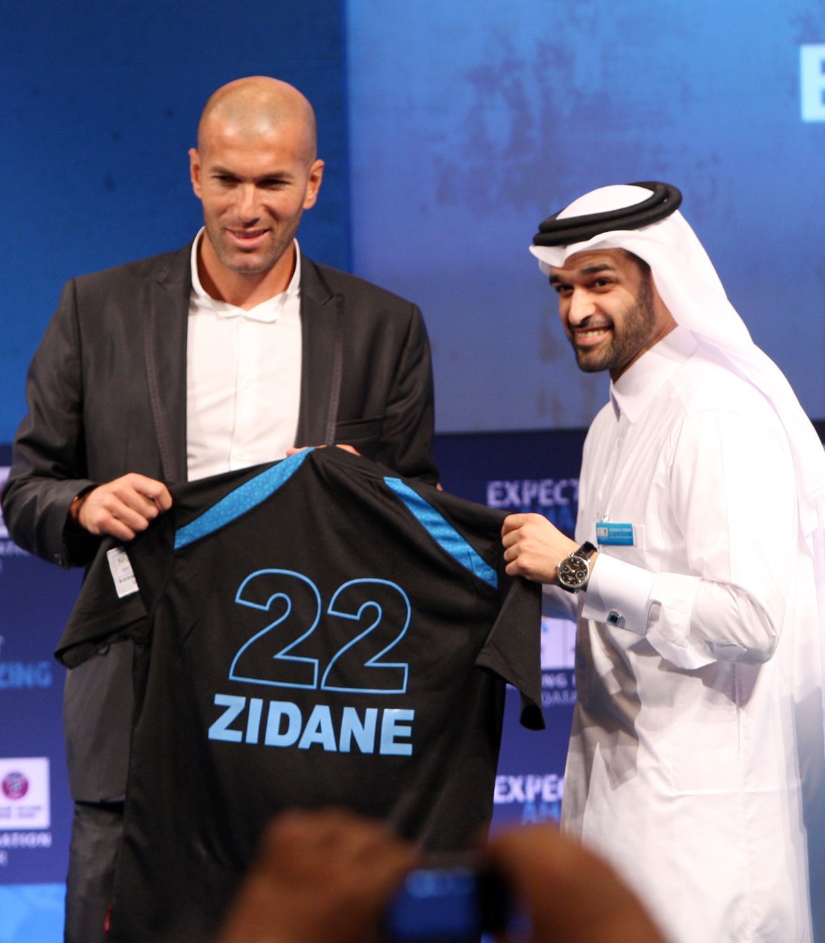 Zinedine Zidane na snímke zo septembra 2010,...