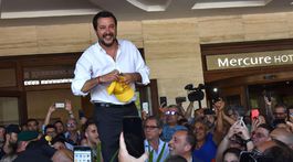 Salvini na Sicílii: Ostrov nebude utečeneckým táborom Európy