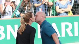 Steffi Graf a  Andre Agassi