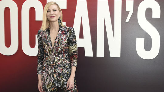 Herečka Cate Blanchett v kreácii Missoni. 