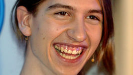 Spevák Samuel Tomeček na zábere z roku 2004...