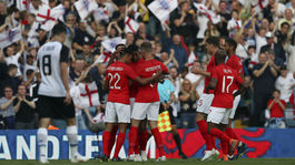 Víťazná generálka Anglicka. Rashford zažiaril úžasným gólom