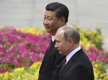 Čína Rusko Putin Návšteva pching